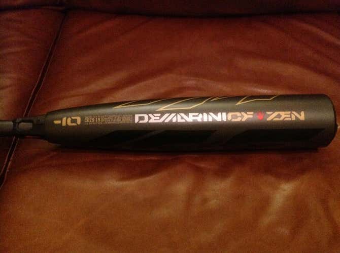 2019 DeMarini CF Zen -10 29"/19 oz. USSSA Youth Baseball Bat WTDXCBZ-19 (MINT)