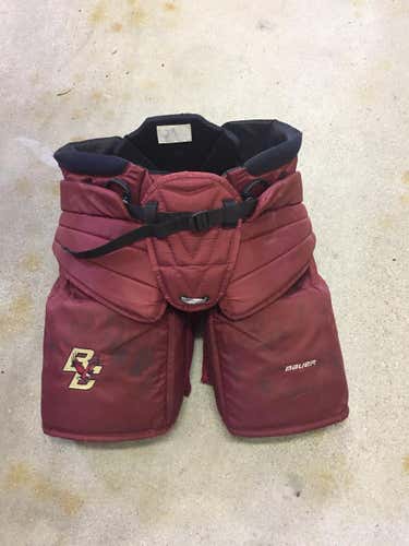Boston College Bauer 1s Goalie Pants, Size: XL+1