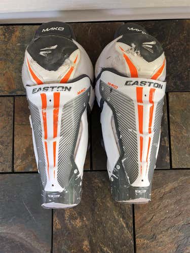 Junior Easton Shin Pads 12 Inch Mako