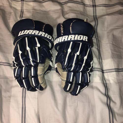 Dark Blue Warrior Regulator Gloves 13”
