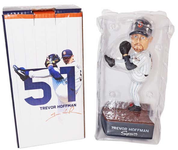 TREVOR HOFFMAN SAN DIEGO PADRES MLB - COMMEMORATIVE '98 + SONG BOBBLEHEAD 2018