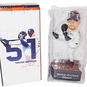 TREVOR HOFFMAN SAN DIEGO PADRES MLB - COMMEMORATIVE '98 + SONG BOBBLEHEAD 2018