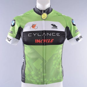 Cylance Pro Cycling Team Suarez Short Sleeve Jersey Men's Small Green Bike
