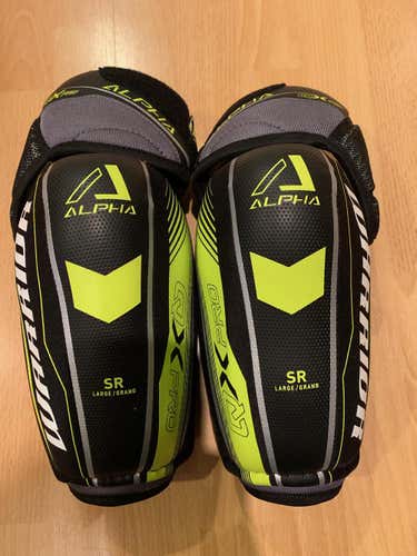 Warrior Alpha QX Pro Elbow Pads Senior