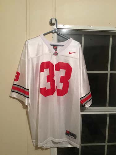Men’s Nike White Ohio State University Elite Authentic On-Field Jersey NWOT