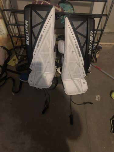 Bauer S190 Goalie Leg Pads Junior Pro Stock