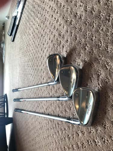 Titleist SM6 Wedge Set. 50, 56, 60 Degree. KBS Tour Shafts.