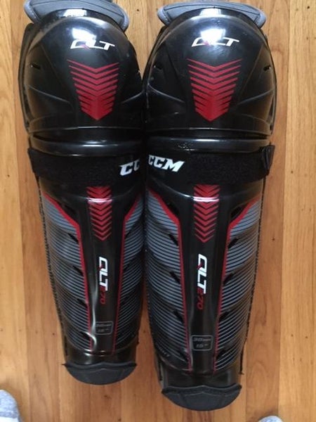 New CCM QuickLite 270 Shin Pads Senior 15"