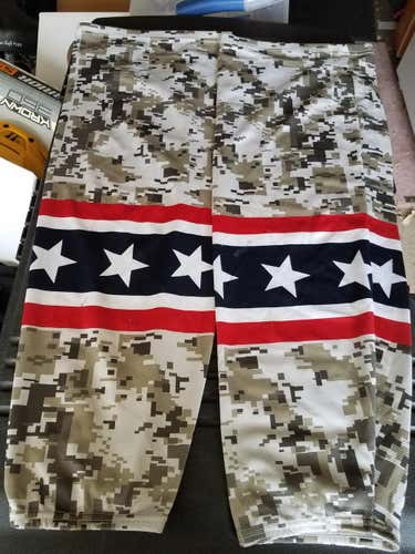 "Collectors Edition" Military Appreciation" Pro Stock Hockey Socks - Stars/Bars