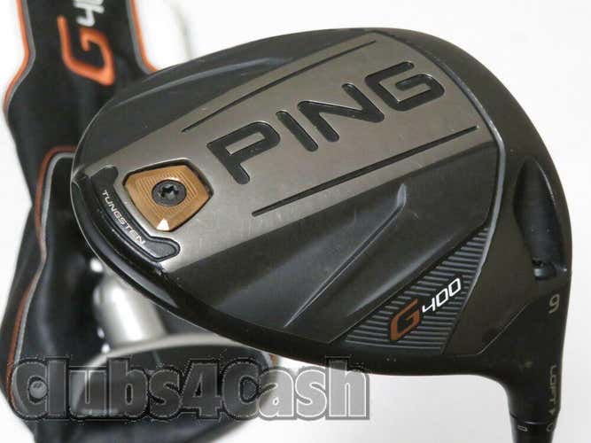 Ping G400 Driver 9* ALTA CB 55 Stiff Flex +Cover & Tool  # 35048