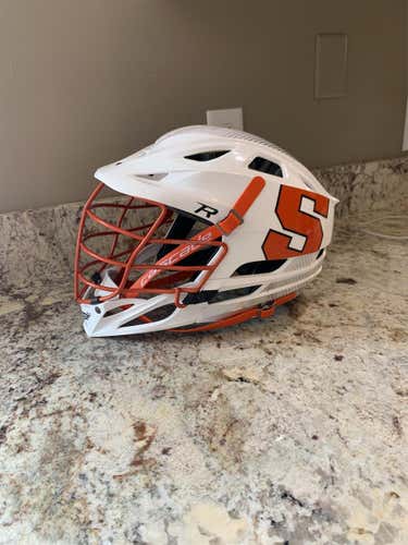 Syracuse Lacrosse White/chrome Decal Cascade R