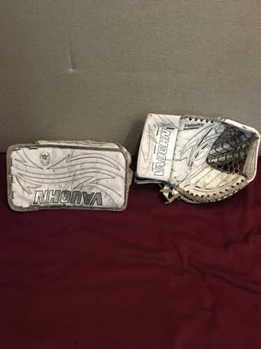 Vaughn Velocity V4 Goalie Glove & Blocker