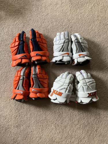 Syracuse Lacrosse Gloves Selling Individual Pairs