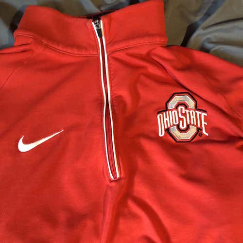 Nike Ohio State Dri-Fit 1/4 Zip