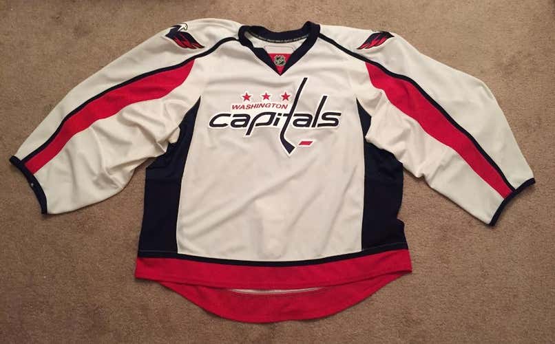 New Authentic Reebok/CCM Washington Capitals Pro Game Jersey Size 58G Goalie