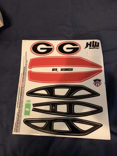 New UGA Cascade R Helmet Decals