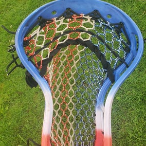 StringKing Mark 2V Head Dyed Red White and Blue with LE ECD 2.0