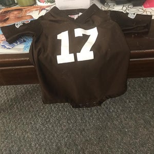 NWOT Browns Edwards #17 Onesie 12 Mos.