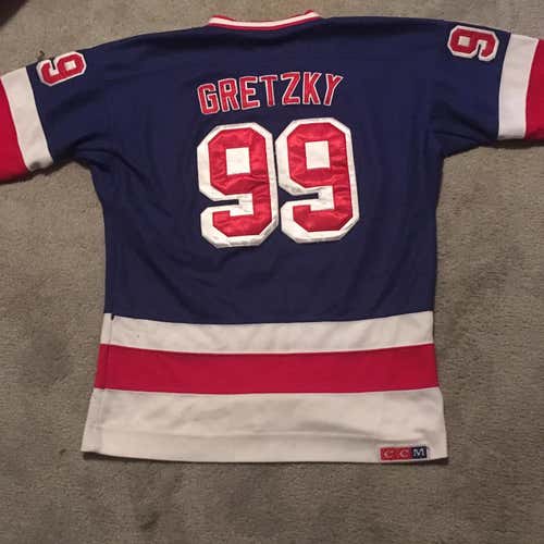 (Great Condition) Wayne Gretzky New York Rangers Jersey