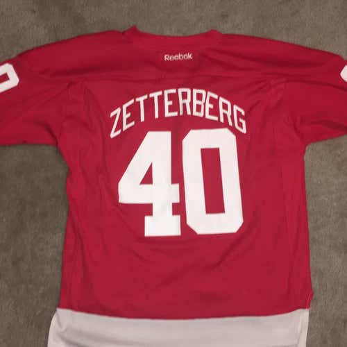 (Great Condition!) Henrik Zetterberg Detroit Red Wings Jersey