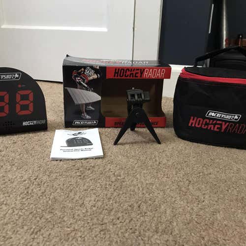 Hockeyshot Personal Radar Like New Condition