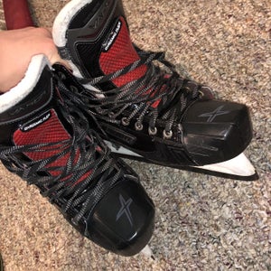 bauer 1x goalie skates with tydan blades