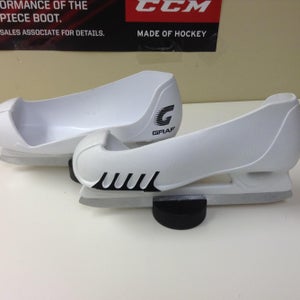 New Graf Hockey Goalie Skate COWLINGS ONLY  FITS SZ 7