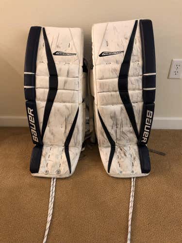 Bauer Reactor 5000 Senior Leg Pads 34+1
