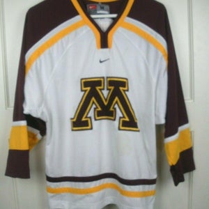 Minnesota Golden Gophers NCAA NIKE Stitched Hockey Jersey Youth Size: M