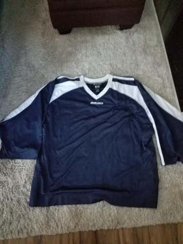 Bauer Team Goalie Jersey Adult Navy