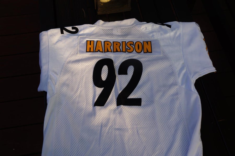 Pittsburgh Steelers NFL Reebok Jersey Size Large # 92 Harrison