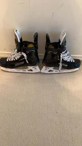 New Bauer Supreme 2S Pro Hockey Skates Senior Pro Stock Size 7.5