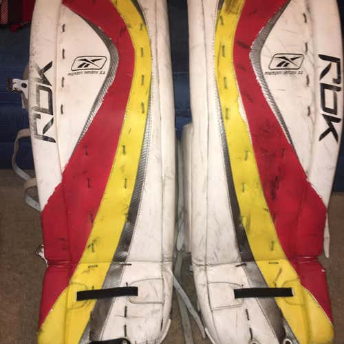 Reebok Premier Series 2 Goalie Leg Pads Sr