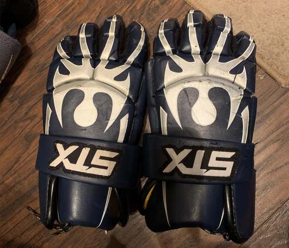 Used STX Rival Gloves.