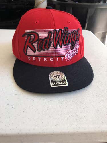 Detroit Red Wings Forty Seven Brand SnapBack Hat