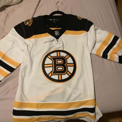 Boston Bruins Adidas Authentic Away Jersey