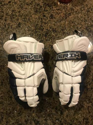 New Yale Maverik Lacrosse Gloves