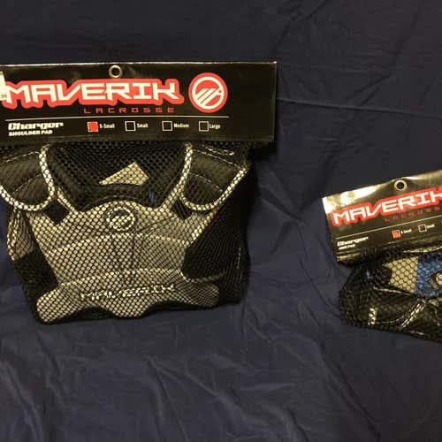 Maverick Charger Lacrosse Shoulder Pads and Arm Pads