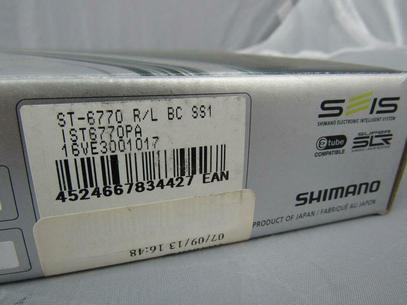 Shimano Ultegra Di2 ST-6770-R/L 2x10-Speed Shifter Set | SidelineSwap