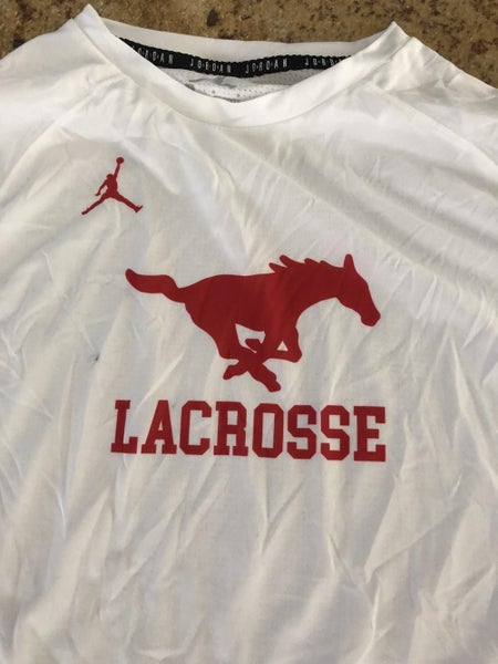 Brand New Nike Air Jordan SMU Lacrosse Long Sleeved Shirts (XL)