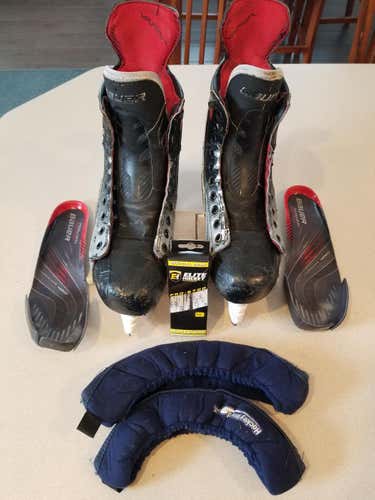 Bauer Vapor 1X Skates Senior Pro Stock Size 10D/A