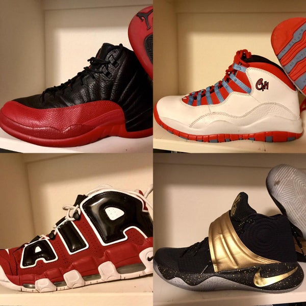 Jordan 10, 12. Uptempo. Kyrie 2 (All Four $115)