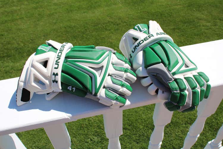 Loyola Men's lacrosse New Under Armour BioFit Lacrosse Gloves