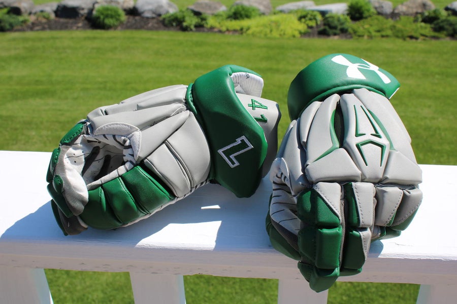 Loyola Men's Lacrosse New Under Armour Command Pro 2 Lacrosse Gloves