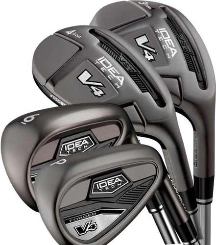 Adams Idea Tech V4 Hybrid Iron Set Graphite Regular 4Hybrid,5Hybrid,6-GW,PW,