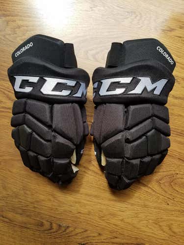 Like New 14" CCM HGTK Gloves Senior Pro Stock