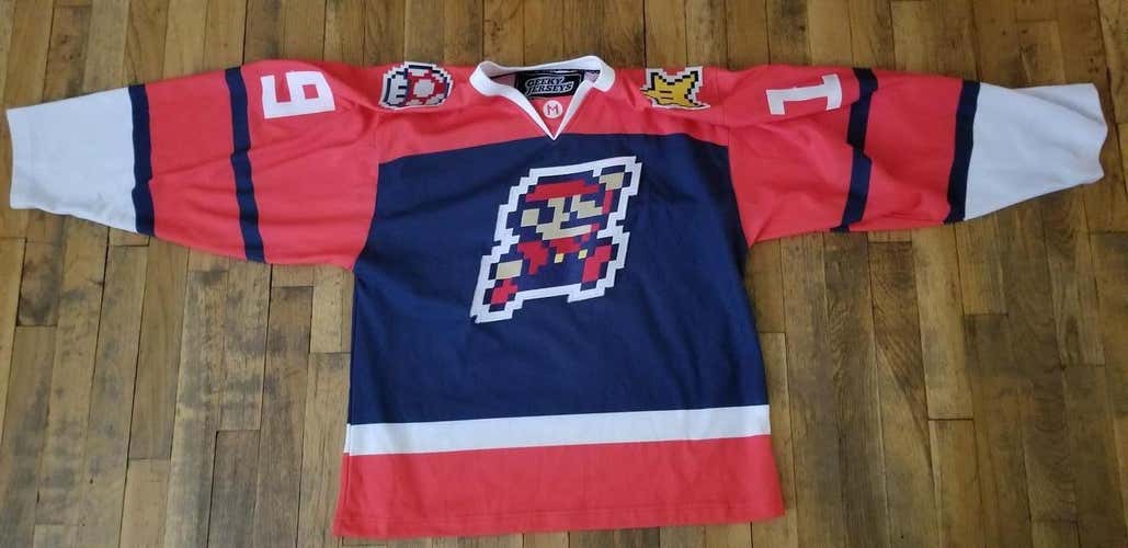 Super Mario Hockey Jersey (Adult Small)