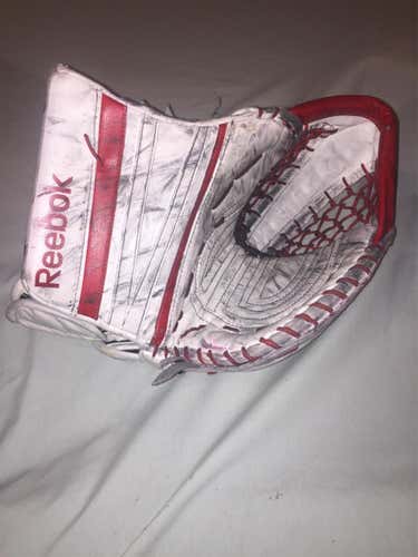 Ccm Premier White And Black Goalie Glove