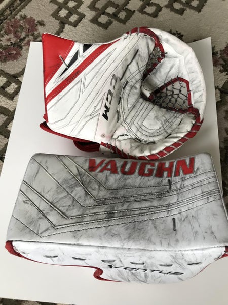 NHL Pro Return CCM Eflex 4 Glove and Vaughn Ventus SLR2 Blocker Set