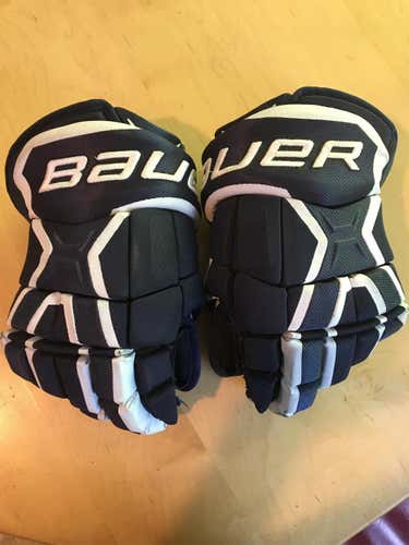 bauer supreme 190 gloves navy